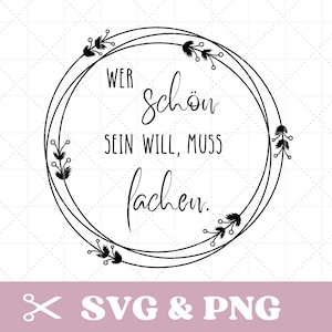 Plotterbestand met frame, in SVG en PNG, als je mooi wilt zijn, moet je lachen