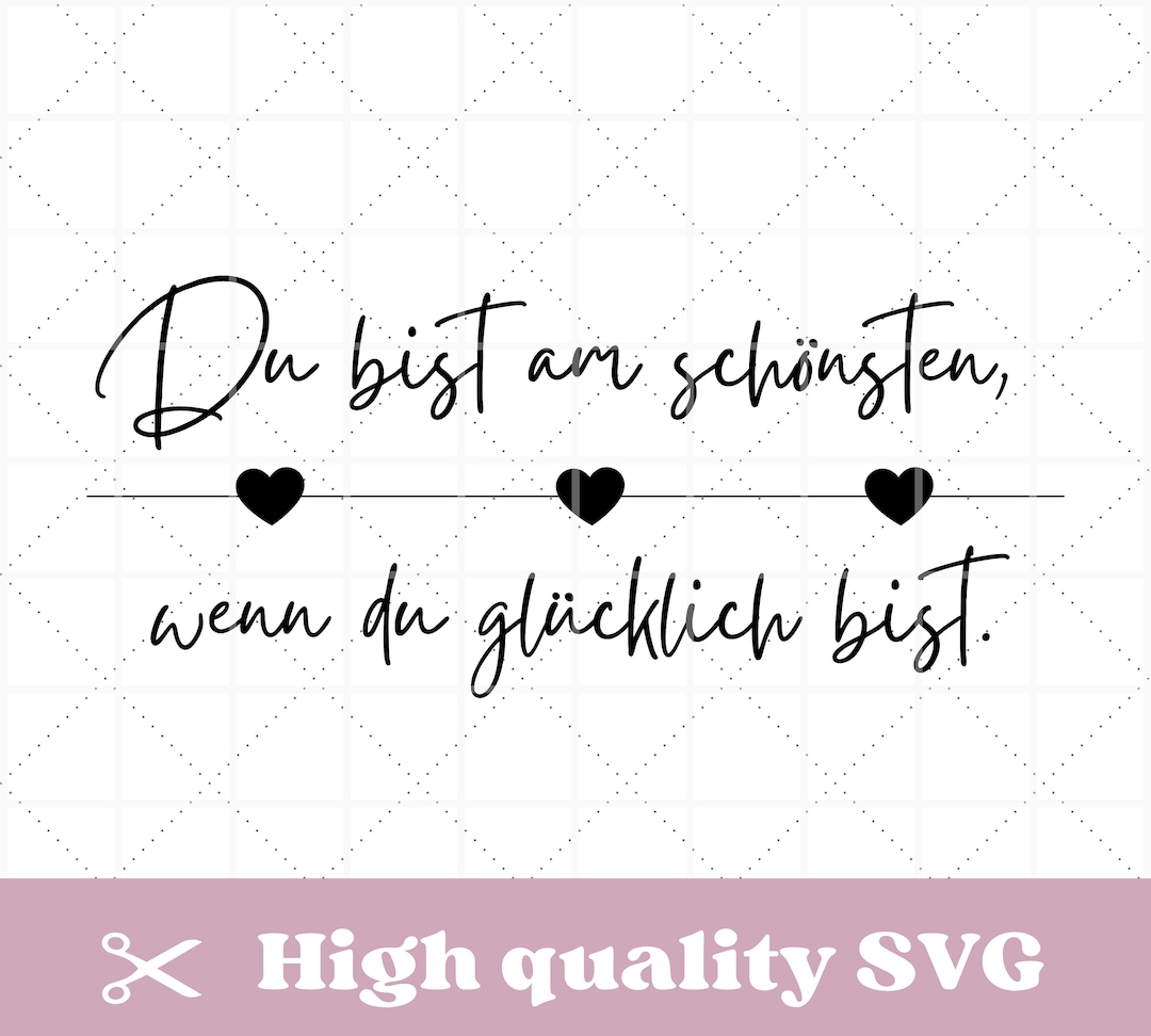 Plotterdatei Spruch in SVG motivierend positiv Etsy.de