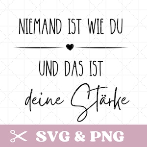 Plotterdatei Spruch in SVG & PNG, motivierend, Selbstliebe