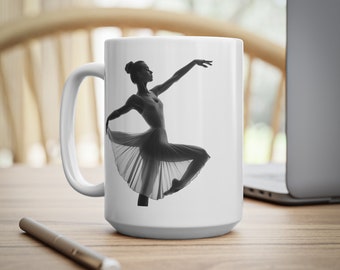 Elegante Dancer Keramiktasse - 11oz und 15oz