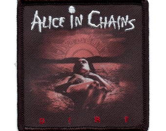 Alice In Chains Patch Alternative Rock Band Sublimated Iron on CG1