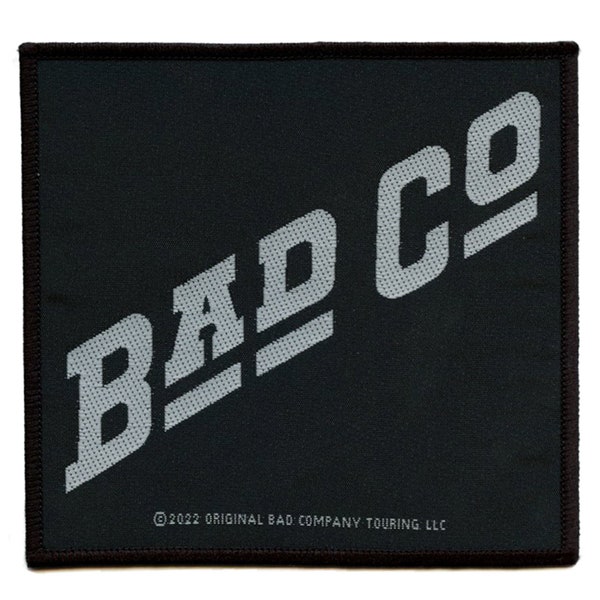 Bad Company Est 1973 Patch English Rock Supergroup Woven Iron On BG2