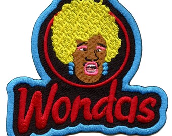 Wondas Comedy Parody Patch 90's TV Show Embroidered Iron On BF5