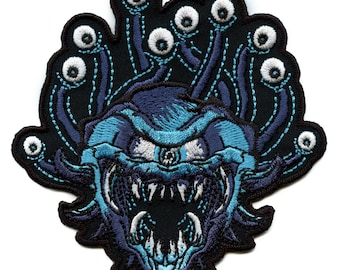 Dungeons And Dragons Beholder Aufnäher Dämon Creature Spiel Gestickt Aufbügler AE7
