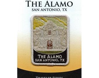 The Alamo San Antonio Texas Patch Travel Historical Landmark Embroidered Iron On BH8