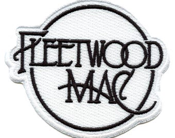Fleetwood Mac Patch Aufnäher Classic Band Logo gestickt Aufnäher CE1