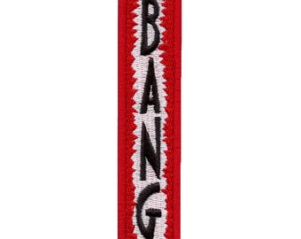 Bang Banner R&B Patch Queen B Music Embroidered Iron On BH2