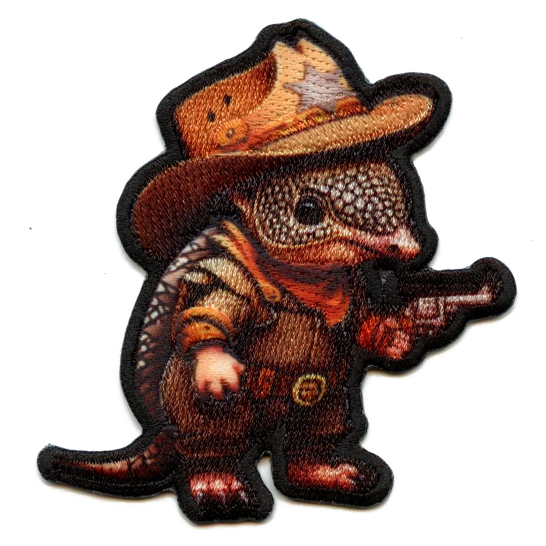 A Cute Armadillo Is Walking In The Desert The Armadillo Is Made Of - Foto 6