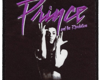 Prince And The Revolution Patch American Band Sublimated Embroidered Iron On EH1