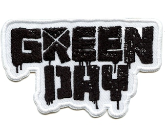 Green Day Black/White Patch 21st Century Breakdown Embroidered Iron On GC2
