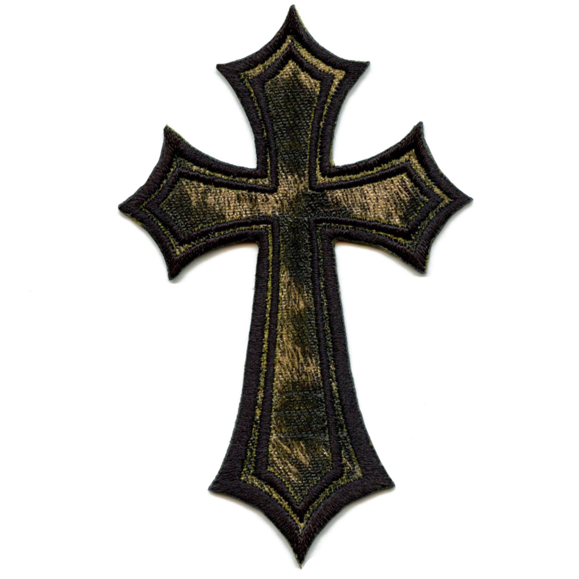 Cheetah Y2k Cross Patch Animal Print Aesthetic Embroidered Iron on
