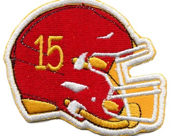 15 Kansas City Helmet Patch Fan Missouri Embroidered Iron On AG3