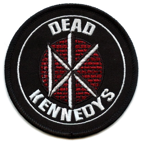 Dead Kennedys Classic Logo Patch Punk Rock Band Embroidered Iron On EG1