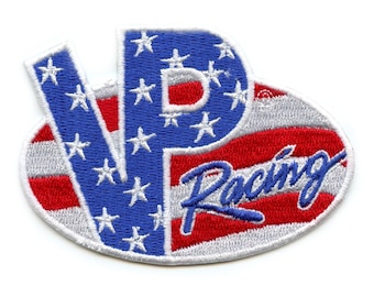 VP Racing Racing Patch Petrol Octane Rasse gestickt Aufnäher EF5