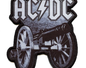 Patch da banda de rock AC/DC para quem está prestes a curtir o CD1 de bordado sublimado Cannon