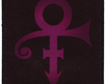 Prince Hexagonally Textured Symbol Patch American Band Sublimated Iron On EH1