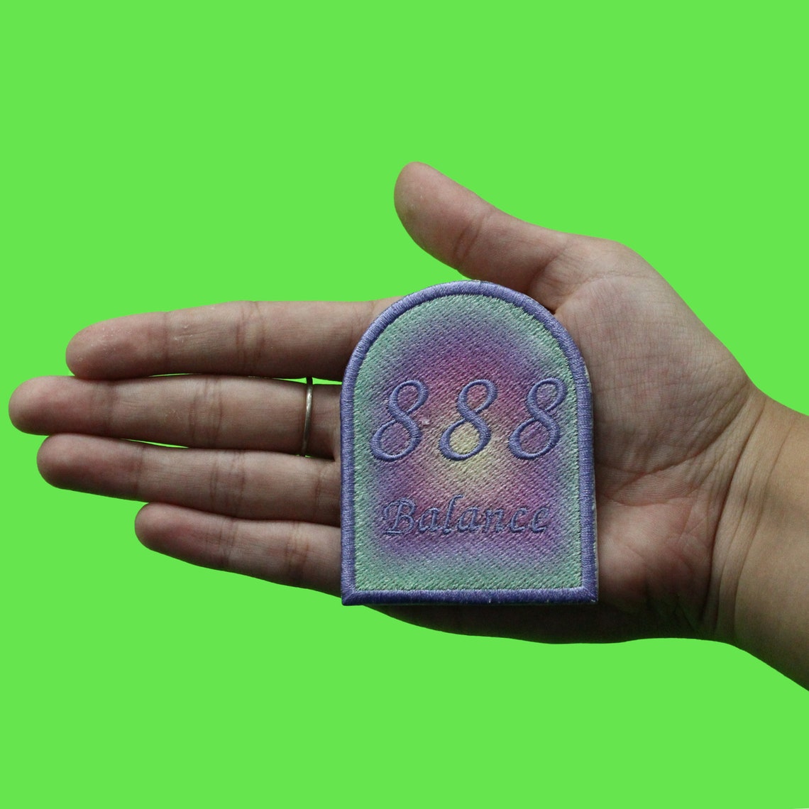 888 Angel Numbers Patch Balance Mythology Psychic Embroidered Iron on ...