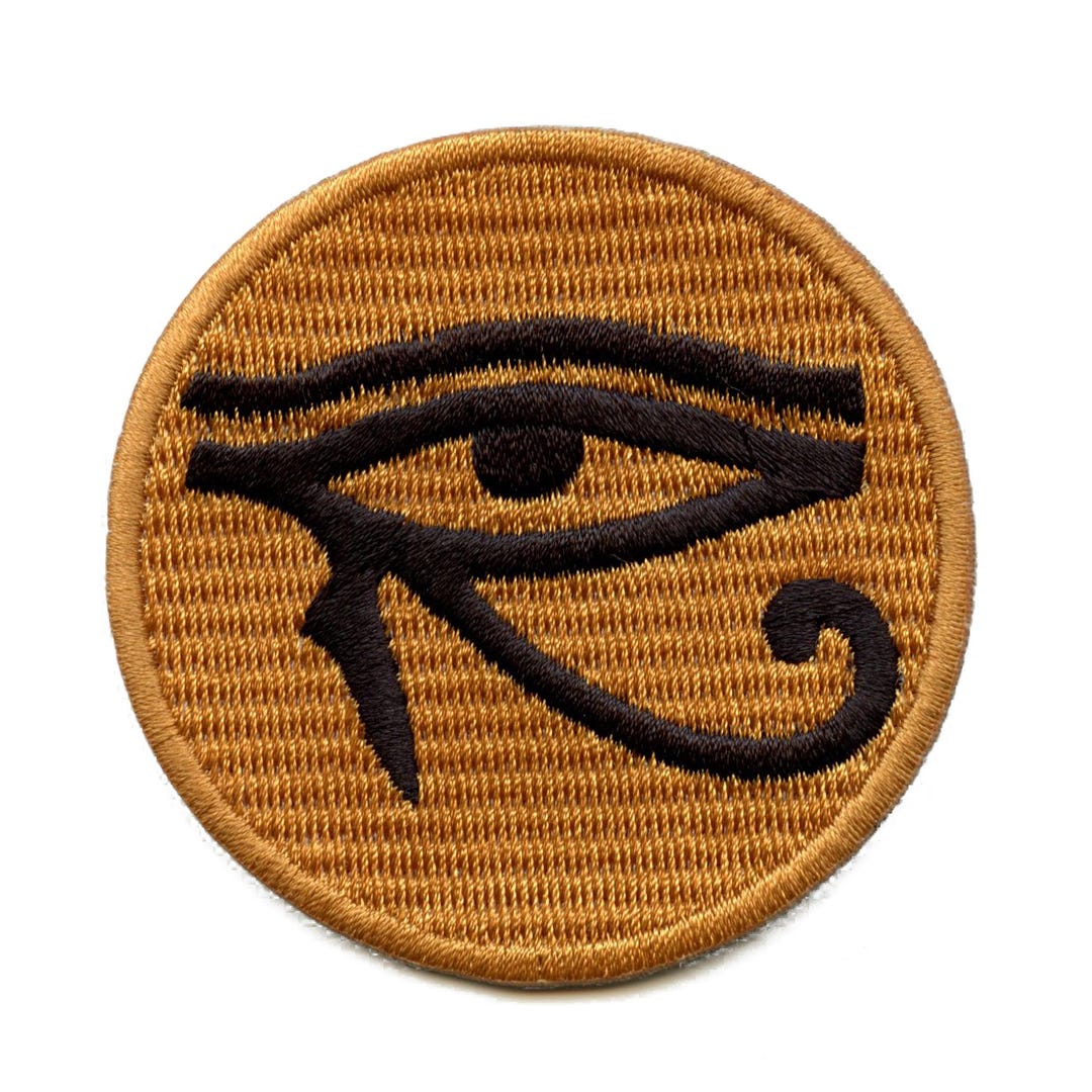 Eye of Horus Patch Culture Egyptian Symbol Embroidered Iron on AB6