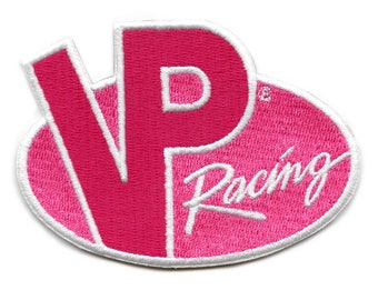 VP Racing Pink Patch Fuel Logo Octane Embroidered Iron On EF5