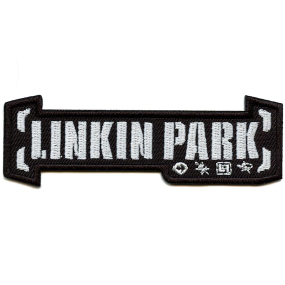 Linkin Park Band Patch Bracket Music logo Embroidered Iron On CD1