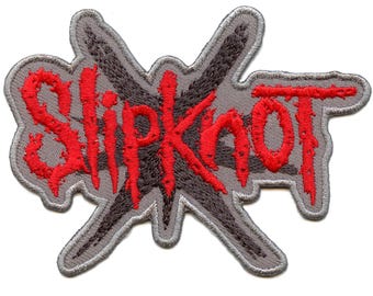 Slipknot Rock Band Patch 9-Point Star Embroidered Iron On CD1