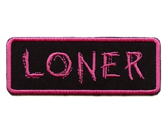 Yungblud Loner Logo Patch Pop Punk England Embroidered Iron On EC3