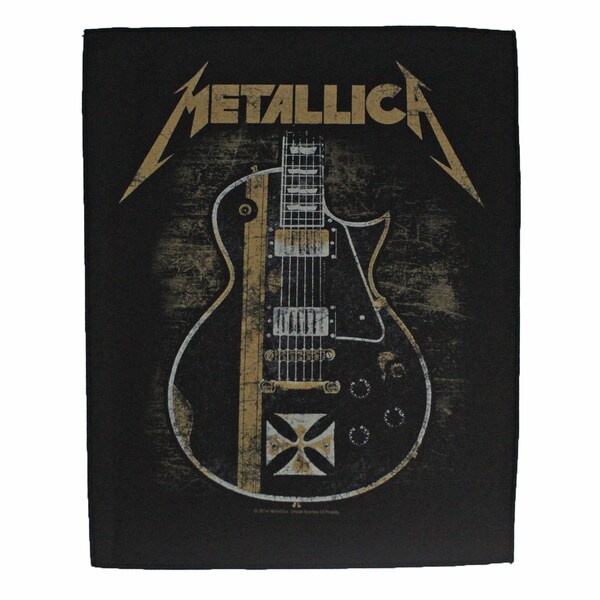 Metallica Black Album Patch - Official Metal Band Merch - Unisex