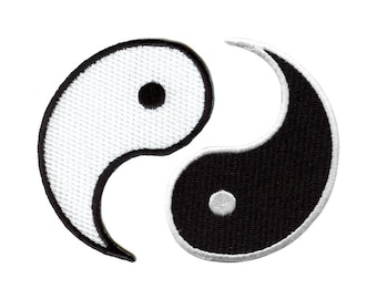 Yin Yang Symbol Set Patch bestickt Bügelbild bf3