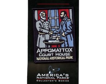 Appomattox Court House National Park Patch Civil War Travel Embroidered Iron On BG8
