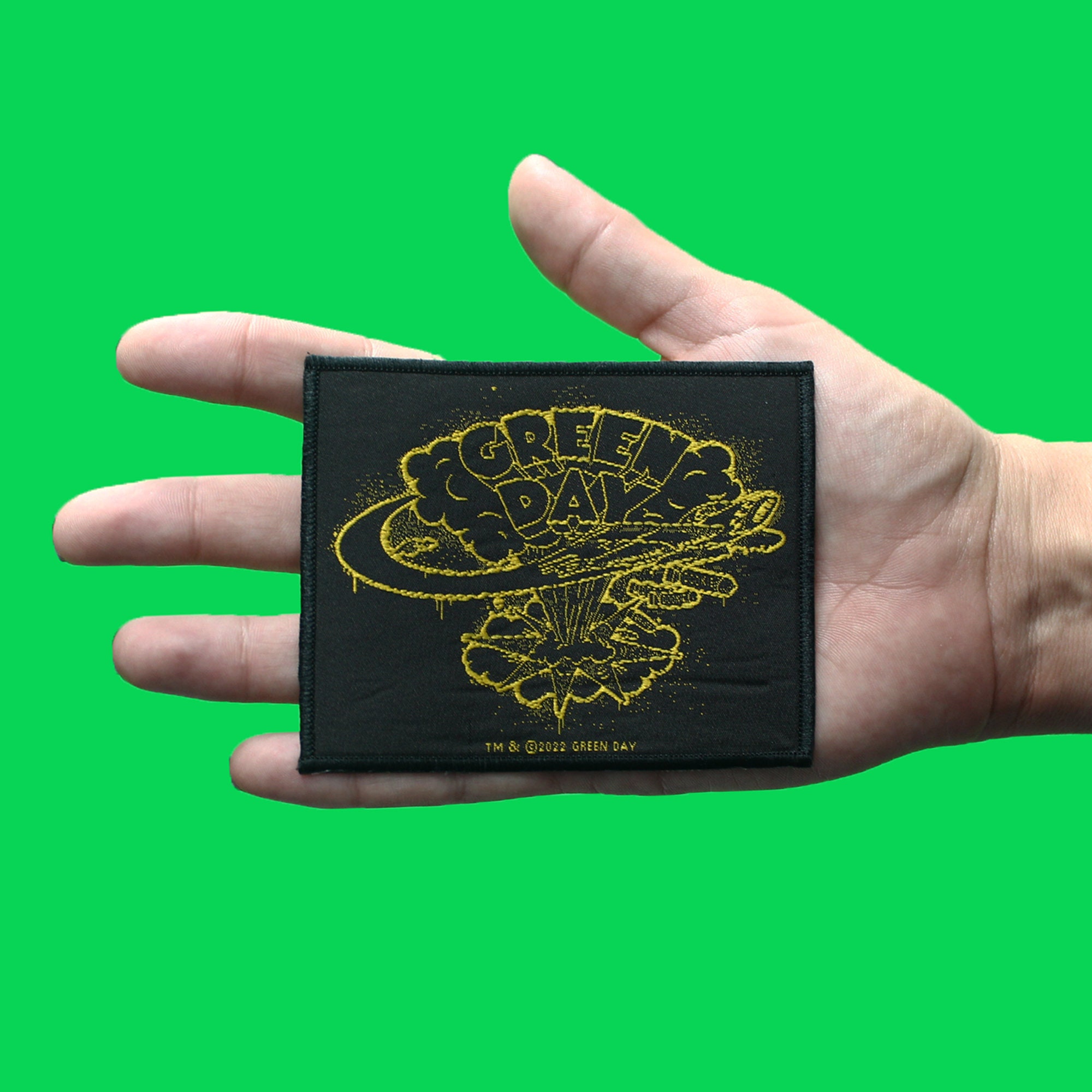 Green Day Dookie Album Patch Punk Rock Band Woven Iron on EH2 - Etsy