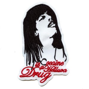 Cocaine Is A Helluva Patch Drug Rick Singer Embroidered Iron On CF6