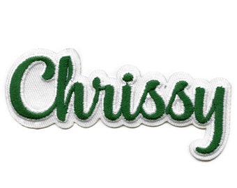 Chrissy Cheer Pullover Name Patch Strange TV Horror Hawkins gestickt Bügelbild BE5