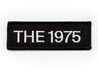 The 1975 Logo Patch English Pop Rock band Embroidered Iron On CH3
