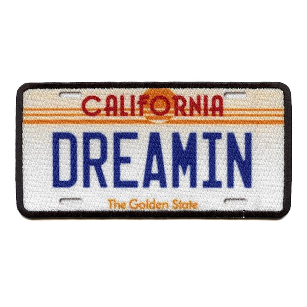 California License Plate Golden State Plate Font Etsy