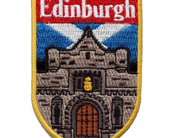 Edinburgh scotland shield patch embroidered iron on BG7