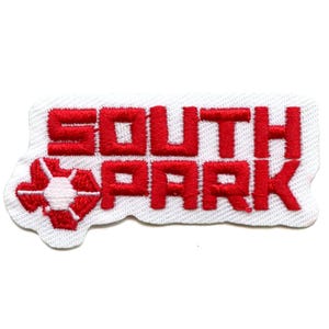 Houston South Park Patch Texas City Logo Gesticktes Aufnäher zum Aufbügeln CE7