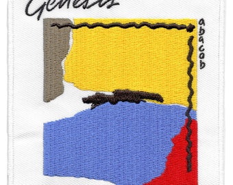 Genesis Abacab Album Cover Patch Rock Band Sublimated Iron On EC1