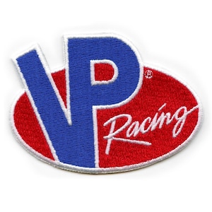 VP Racing Stor Logotypmärke Fuel Octane Race Broderad Stryk-på D4