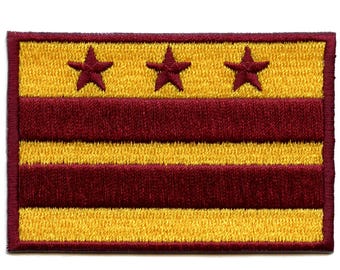 Washington Football Sleeve Patch Team Colors Flag Embroidered Iron On Patch AG8