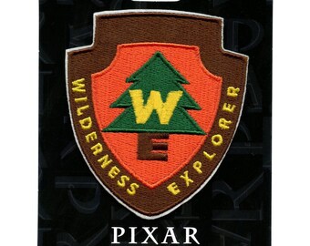 Disney pixar up patch senior wilderness explorer embroidered iron on cc4