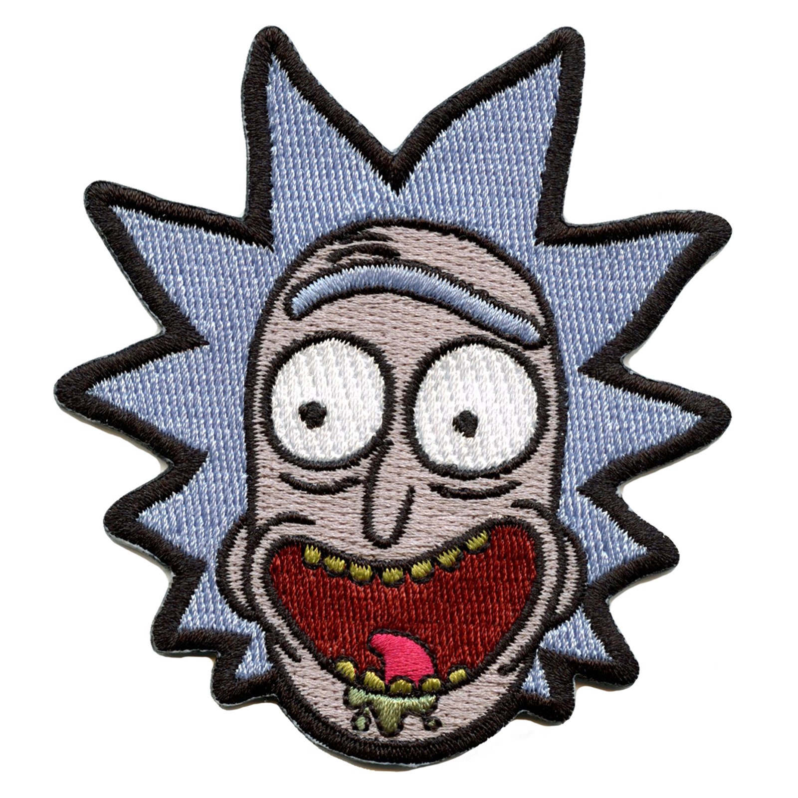  Rick Sanchez - Rick and Morty Parody PVC Morale Patch with Hook  Backing : Arts, Crafts & Sewing
