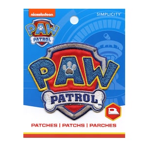 Pfote Patrouille Schild Logo Patch Kinder Rettung Cartoon gestickt BG6 Bild 1