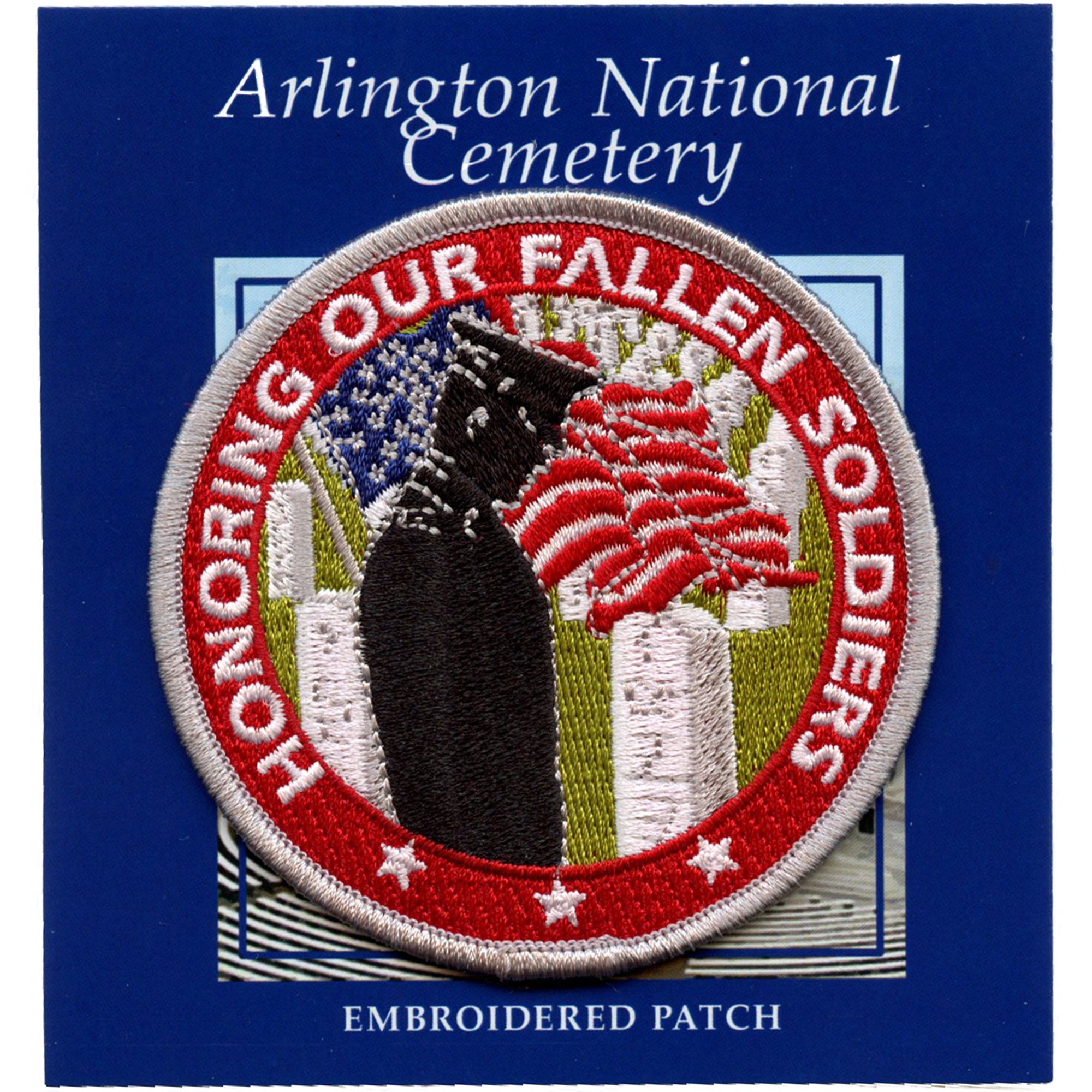 Arlington National Cemetery Patch Honoring Our Fallen Soldiers ...