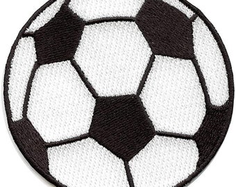 Fußball Aufnäher Sport Emoticon Icon gesticktes Aufbügler AF6