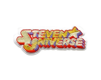 Steven universe logo patch cartoon network animation embroidered iron on bd6