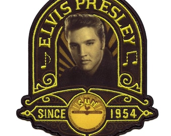 ELVIS PRESLEY / SUN Records Official Patch / Jacket Embellishment