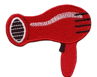 Parche para secador de pelo, plancha bordada seca en AD3