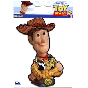 Officiellt licensierad Toy Story Woody-lapp med korsande armar Disney Pixar stryk-på-applikation CB4