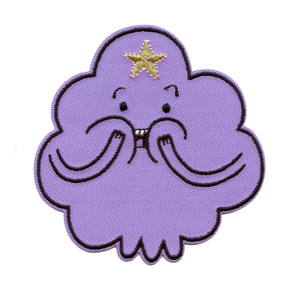 Adventure time lsp oh my glob patch cartoon network animation embroidered iron on BH5