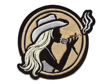 Queen B Country Album Patch Singer Entertainer Embroidered Iron On AD7